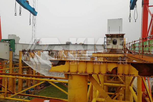 On-Site Installation of Steel Truss Girders