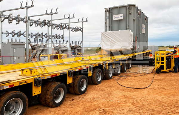 Heavy-Duty Hydraulic Skidding Systems for Synchronous Pushing and Positioning of Large Transformers