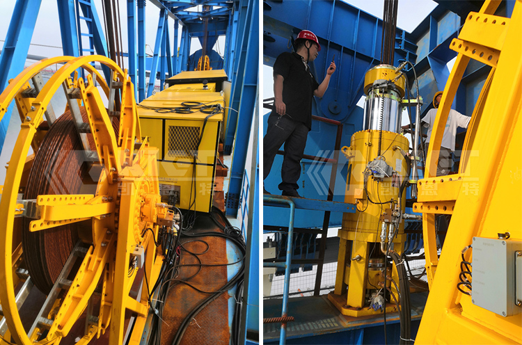 Canete synchronous lift hydraulic system