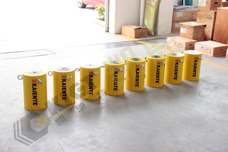 Double acting large tonnage hydraulic jack Double acting large tonnage hydraulic jack