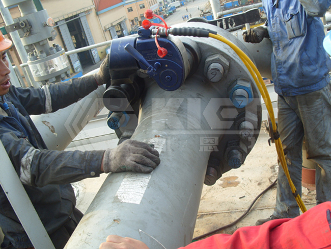 Pipeline Flange Bolt Pre-tightening in Chemical Plants