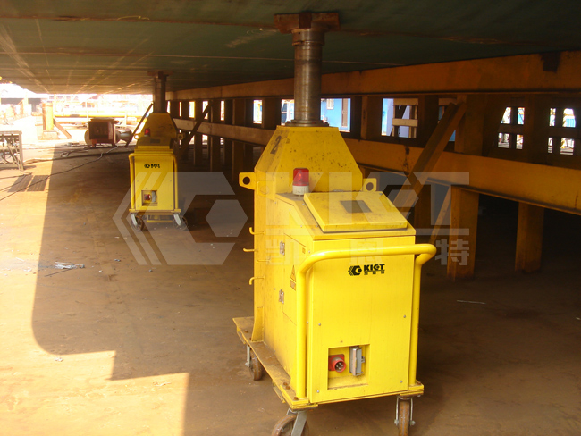 Marine Section Vertical Alignment Machine for Steel Plate Lifting in Shipbuilding