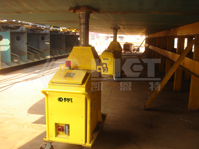 Marine Section Vertical Alignment Machine for Steel Plate Lifting in Shipbuilding