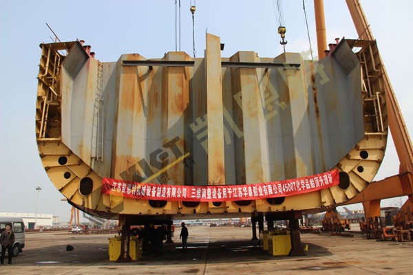 Fully Automatic 3D Adjustment Hydraulic Equipment for Hull Lifting and Block Assembly