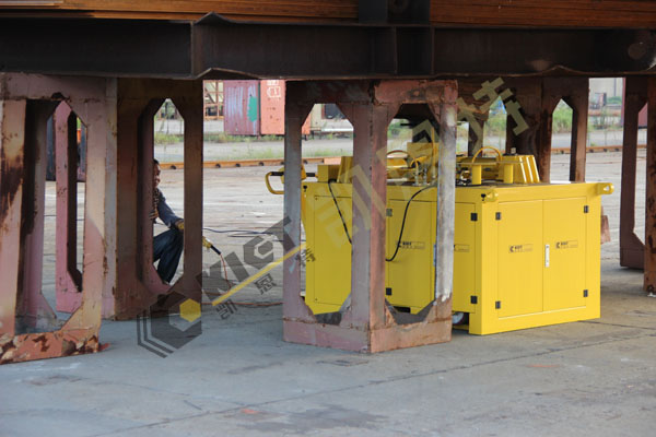 Fully Automatic 3D Adjustment Hydraulic Equipment for Hull Lifting and Block Assembly