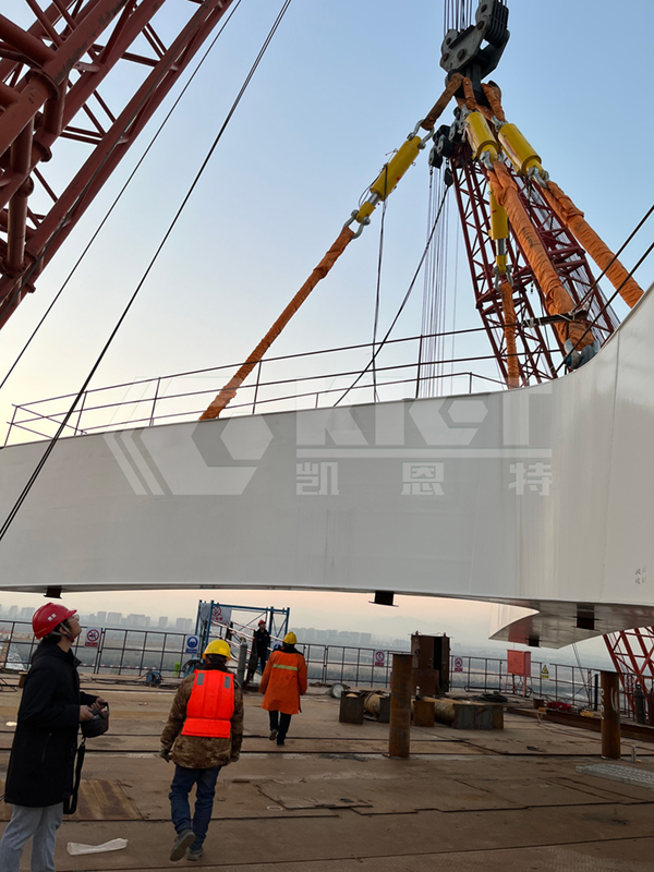 Jingxiong Expressway Arch Brace Lifting Project