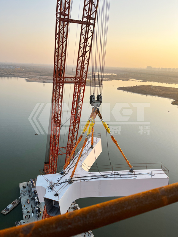Jingxiong Expressway Arch Brace Lifting Project