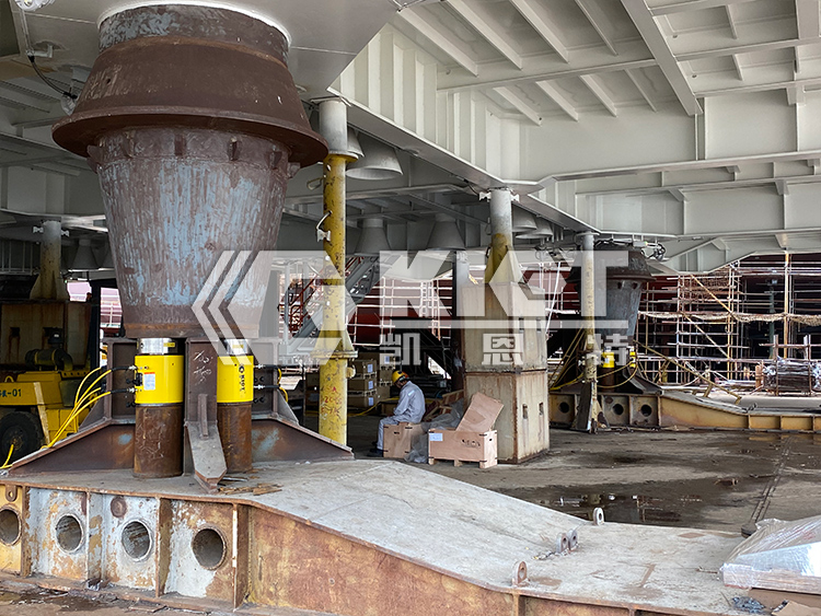 Intelligent Weighing Equipment for Synchronized Weighing of Offshore Substation Modules