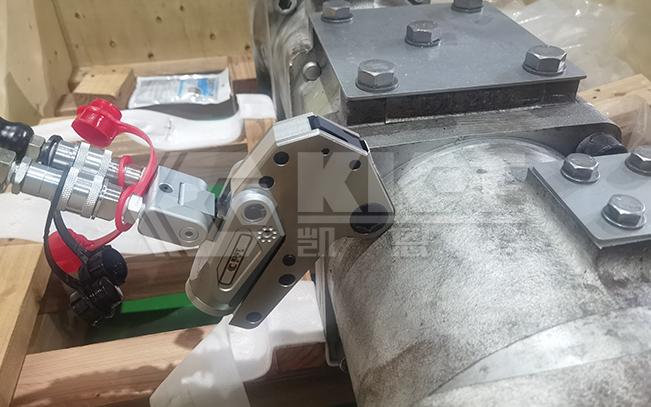 Hollow Hydraulic Torque Wrenches for Bolt Tightening on Marine Hydraulic Motors