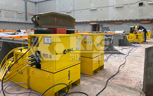 Fully Automatic 3D Adjustment Hydraulic Equipment Empowers Successful Delivery of the World’s Largest Type B LNG Fuel Tank