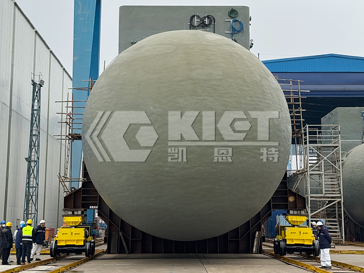 LPG Tank Relocation in Progress