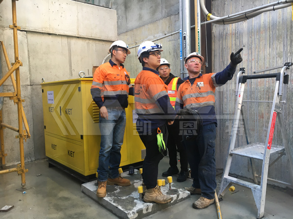 On-site: synchronous hydraulic lifting system