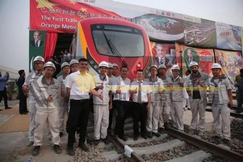 Lahore Rail Transit Orange Line Project Site