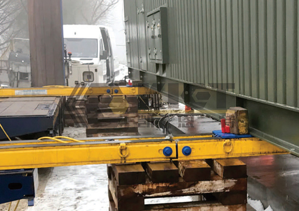 Heavy-Duty Hydraulic Skidding System for Container Skidding