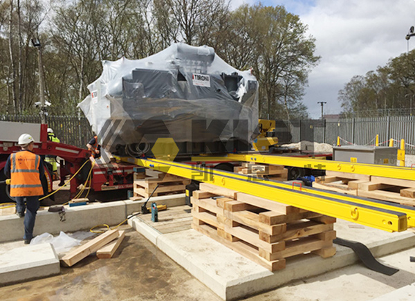 Heavy-Duty Skidding System for Transformer Skidding