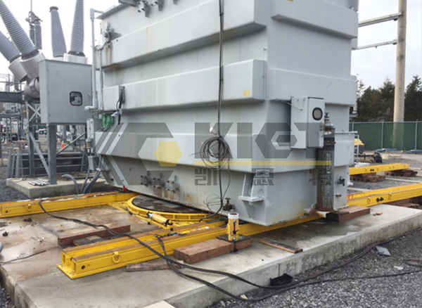 Hydraulic Turntable for Rotating Large Motors during Installation