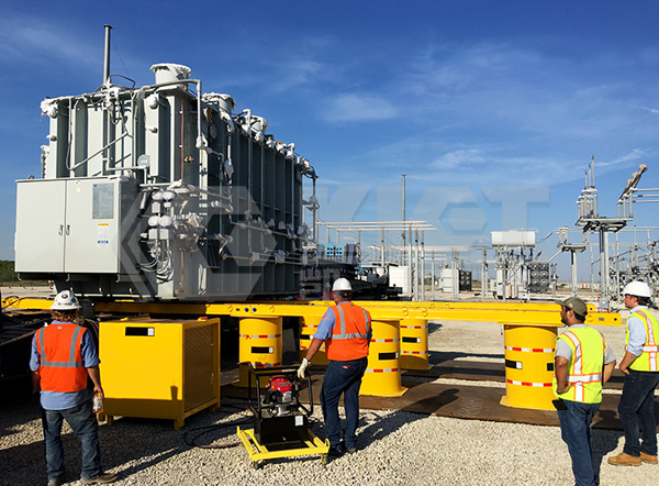 Mechanical Supports for the Relocation of Large Motors
