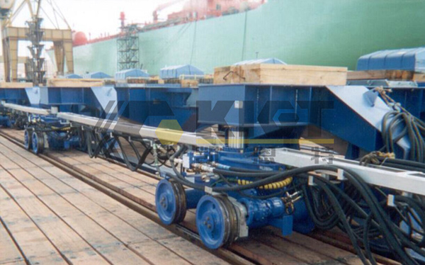 Intelligent Heavy-Duty Transfer Trolley for Overall Transportation of Vessels