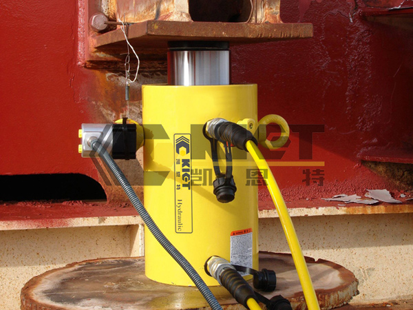 Double-Acting High-Tonnage Hydraulic Cylinders for Steel Structure Lifting
