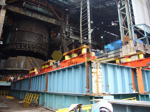Synchronous Hydraulic Cylinders for Blast Furnace Installation in Steel Plants