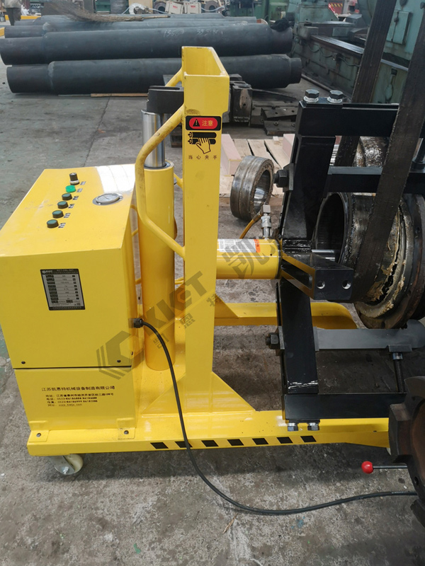 Automatic Lifting Electric Hydraulic Puller for Bearing Disassembly of Rolling Mill Rolls