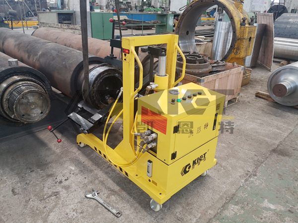 Automatic Lifting Electric Hydraulic Puller for Bearing Disassembly of Rolling Mill Rolls