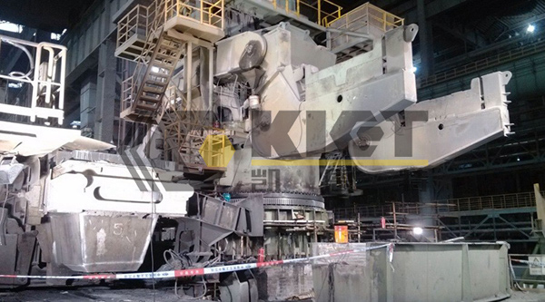 Bolt Tensioning for Ladle Turret Gear Rings in Steel Mills