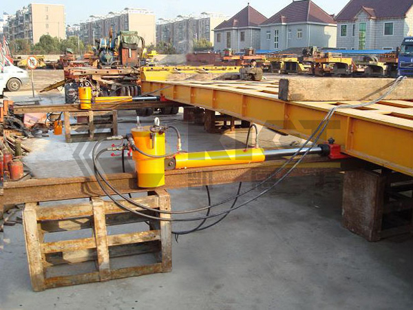 The use site of intelligent hydraulic mobile lifting trolley