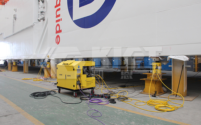Accurate Steel Structure Weighing with PLC Multi-Point Synchronous Weighing Systems