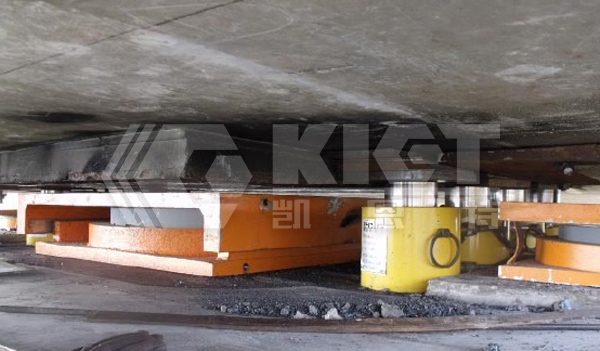 Application of Single-Acting Low-Profile Hydraulic Cylinders in Bridge Lifting and Maintenance