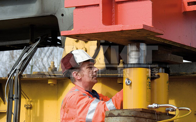 Application Areas of Single-Acting Lock Nut Hydraulic Cylinders