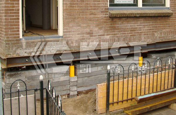 Synchronized Lifting and Sliding of Buildings Using High-Tonnage Single-Acting Hydraulic