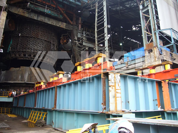 Synchronized Lifting and Skidding of Blast Furnaces in Steel Plants Using Heavy-Duty Hydraulic Jacks