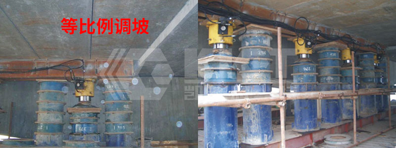 Case: Shanghai Beixinjing elevated slab girder slope adjustment and bearing replacement