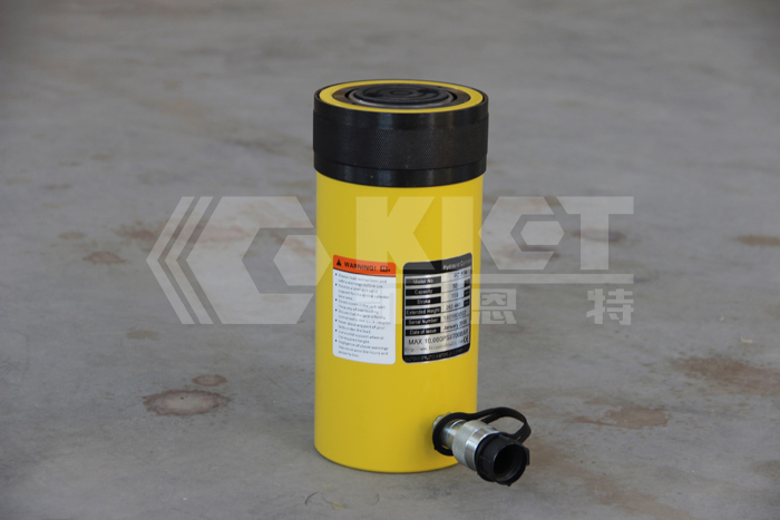 Spring reset hydraulic cylinder