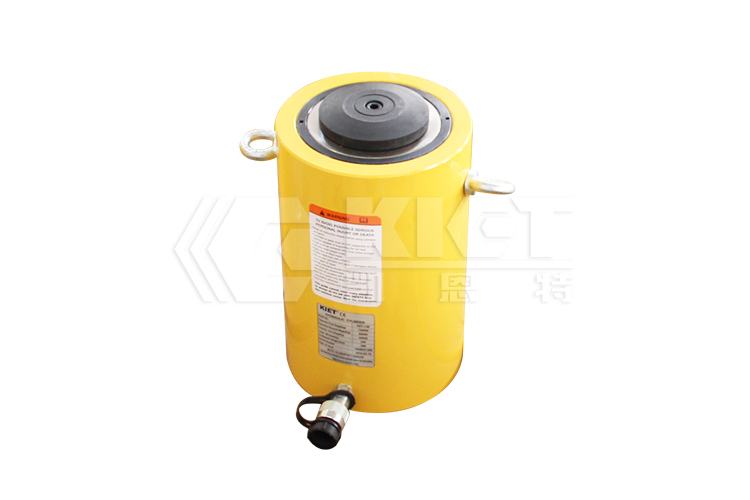 Three-stage jacking hydraulic jack