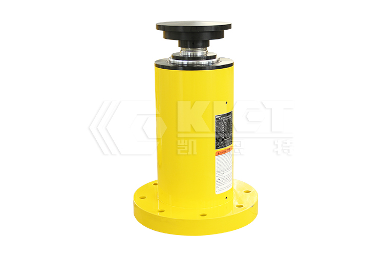 Side support two-stage telescopic cylinder