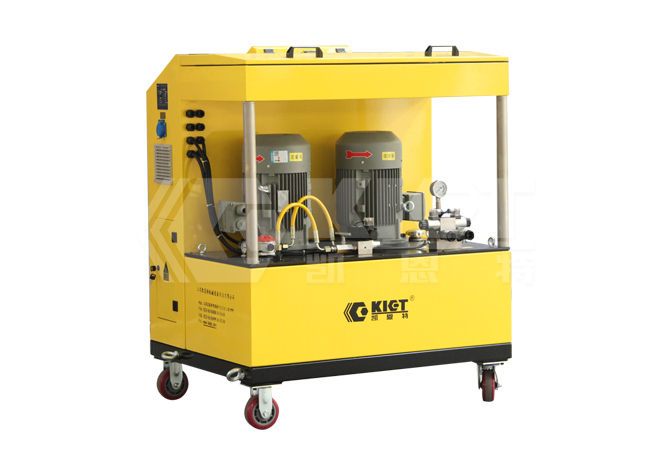 PLC single point variable frequency speed control hydraulic system