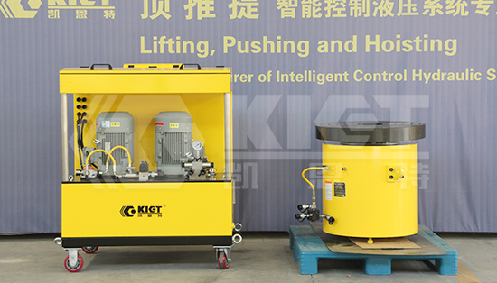 1200T hydraulic cylinder single point variable frequency speed control scheme