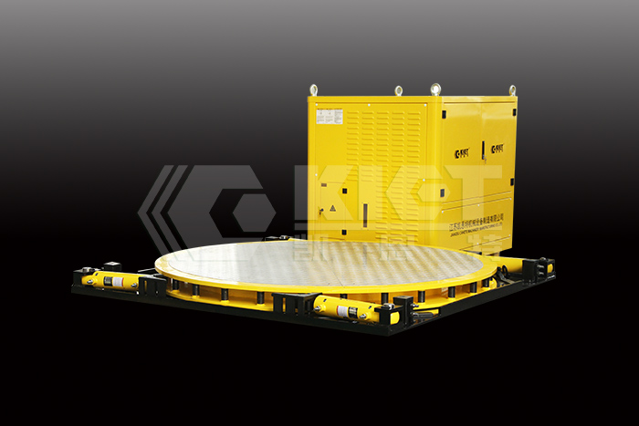 Complete configuration scheme for hydraulic turntable