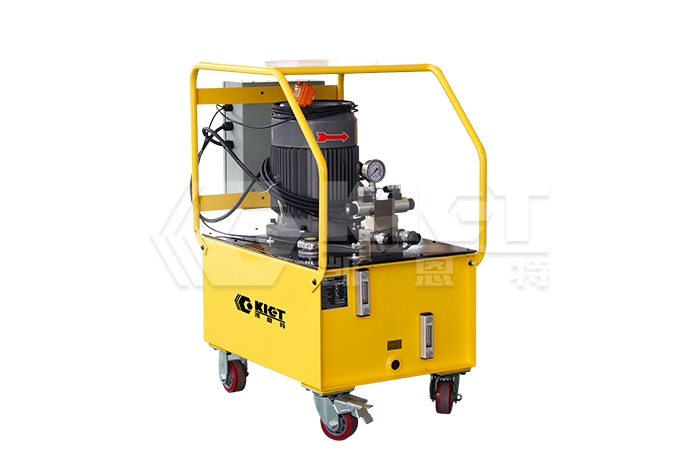 5.5KW electric hydraulic pump with solenoid valve