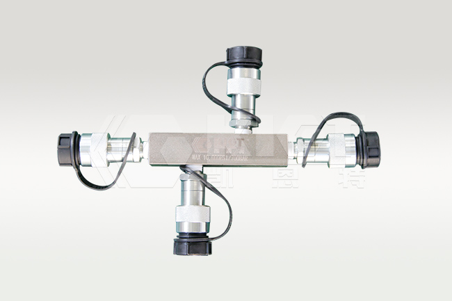 Four-way distribution valve