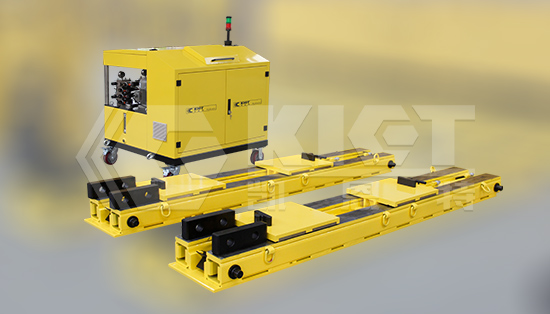 Configuration scheme of 300T heavy duty pushing hydraulic system
