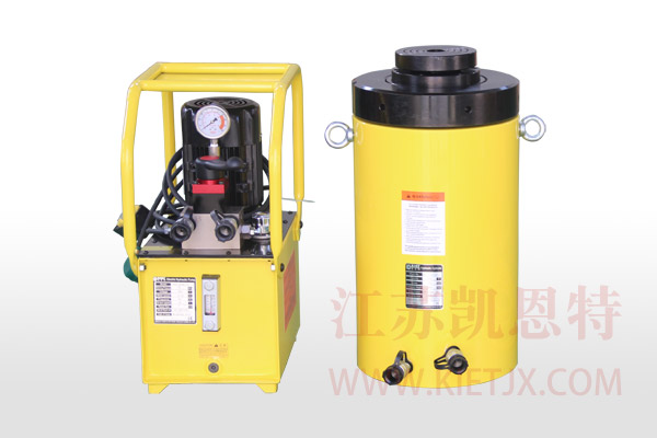 Used in conjunction with double acting high tonnage lock nut hydraulic cylinders【0.75KW、Manual valve】