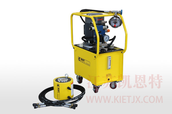 Electric Hydraulic Pump Used in conjunction with double acting hydraulic cylinders【2.2KW、Solenoid valve】