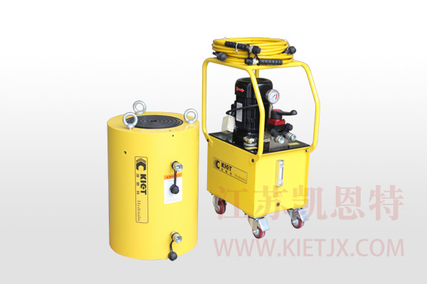 Used in conjunction with double acting high tonnage hydraulic cylinders【2.2KW、Manual valve】