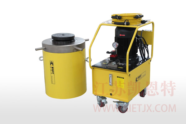 Used in conjunction with double acting lock nut hydraulic cylinders【5.5KW、Manual valve】