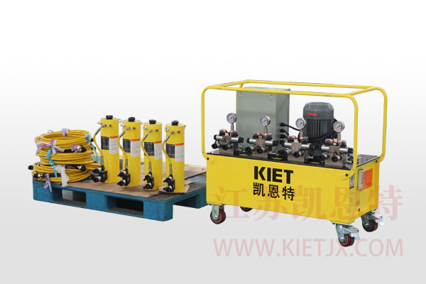 One dive four double acting hydraulic cylinders【Solenoid Valve Control】
