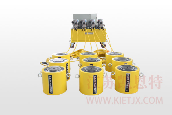 One dive four double acting hydraulic cylinders