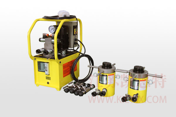 Electric Hydraulic Pump used in conjunction with hydraulic cylinders【0.75KW、Solenoid valve】